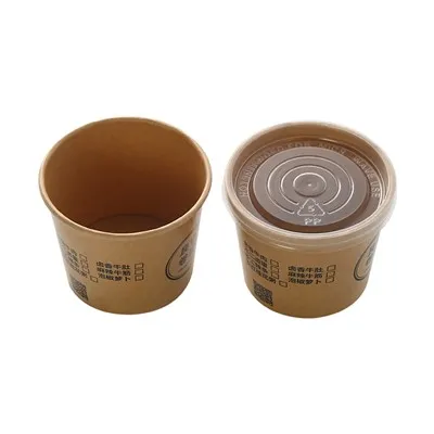 Kubek na zupę Kraft o pojemności 12 uncji z pokrywkami PS